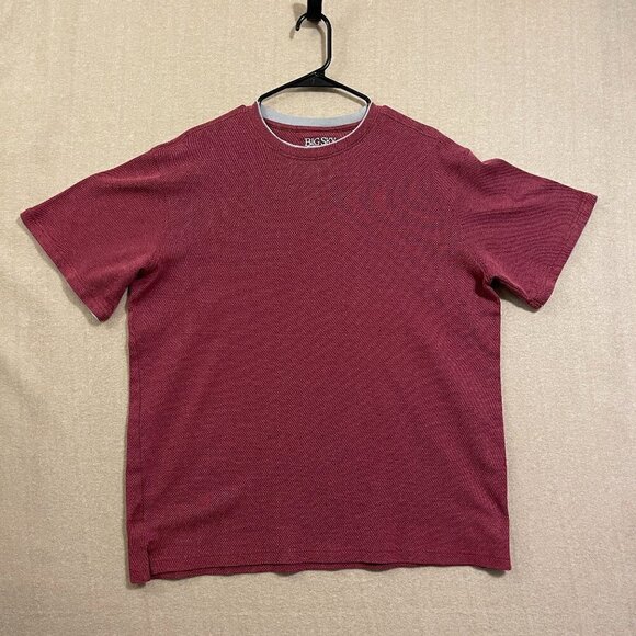 Big Sky Outfitters Shirt Men's Large Red Short Sleeves - Picture 1 of 12